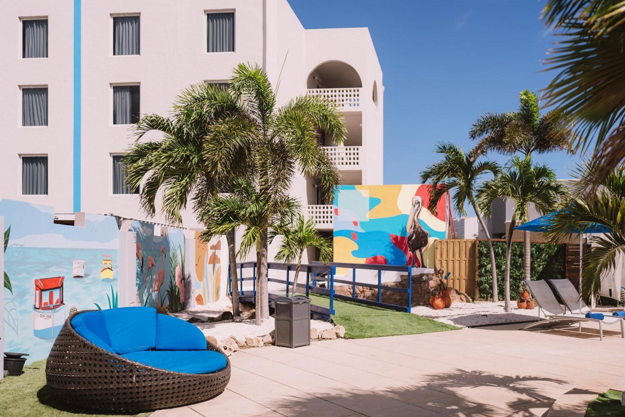 Hotel Tryp By Wyndham Aruba (Adults Only) Palm Beach Exterior foto