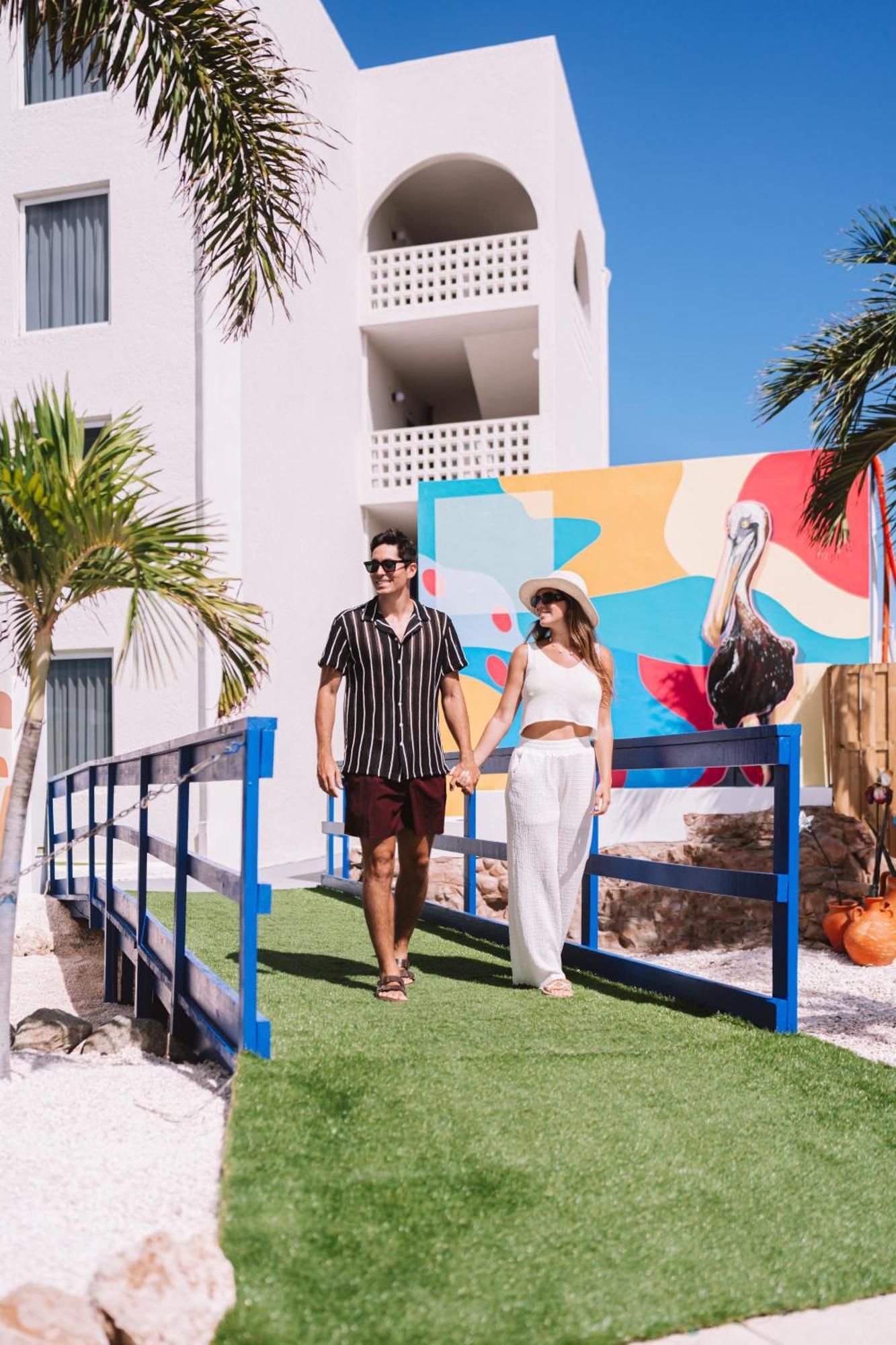 Hotel Tryp By Wyndham Aruba (Adults Only) Palm Beach Exterior foto